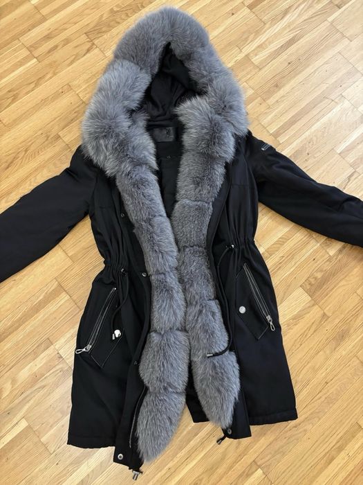Parka cu blana naturala