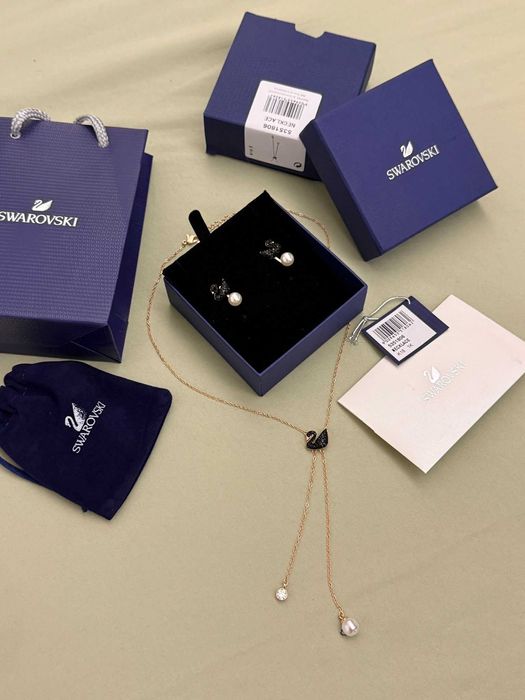 Set Swarovski Black Swan