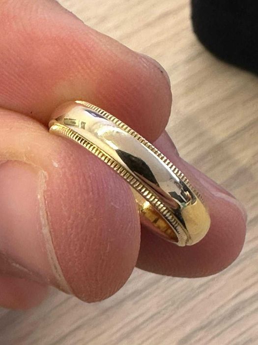 Verigheta Tiffany & Co.de 6g si inel cu diamante ambele 18k marimea 50