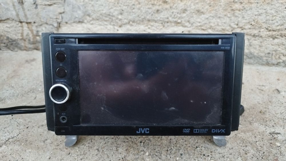 Авто Магнитола JVC рабочая Б/У