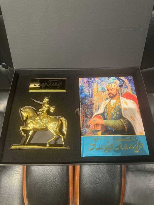 Амир Темур Сувенир сделано 3D принтере краска  ручная работа