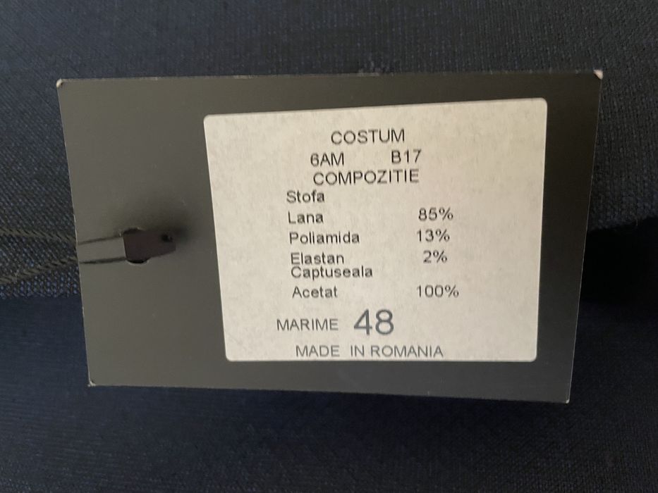 Costum mire Escudo Bleumarin Adalin