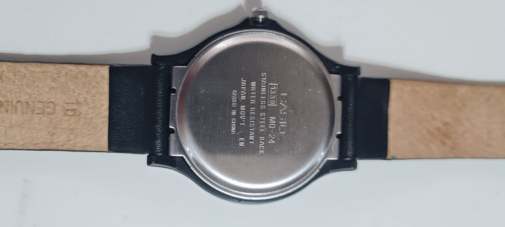 Ceas Casio curea piele naturala