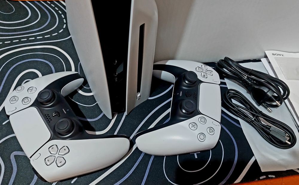 Ps 5 slim 1tb 2 дж оригинал Топ комплект!