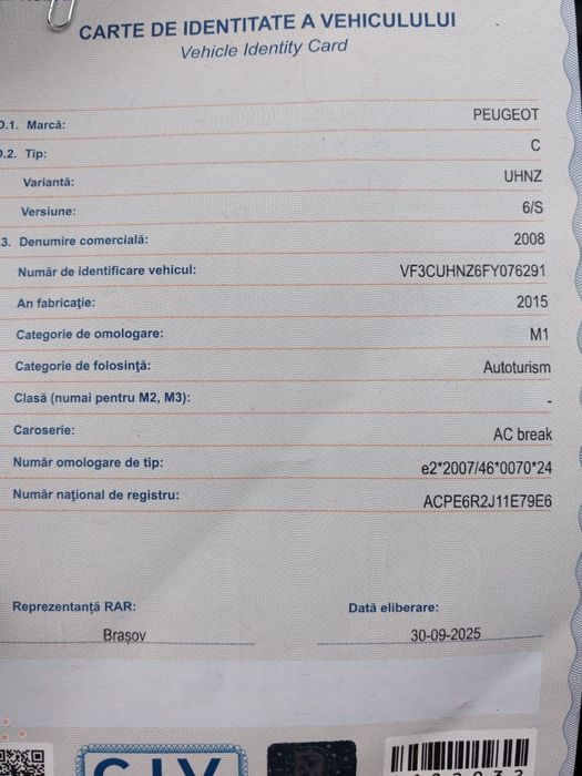 Peugeot 2008 motor 1.2 benzină