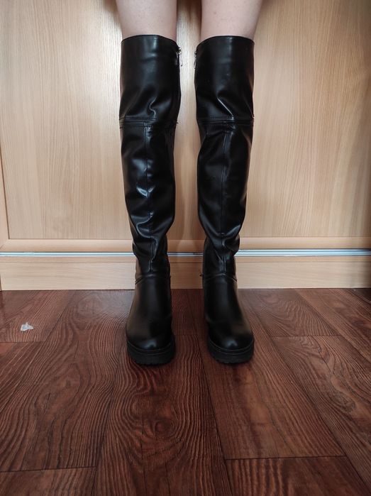 Демисезонные ботфорты