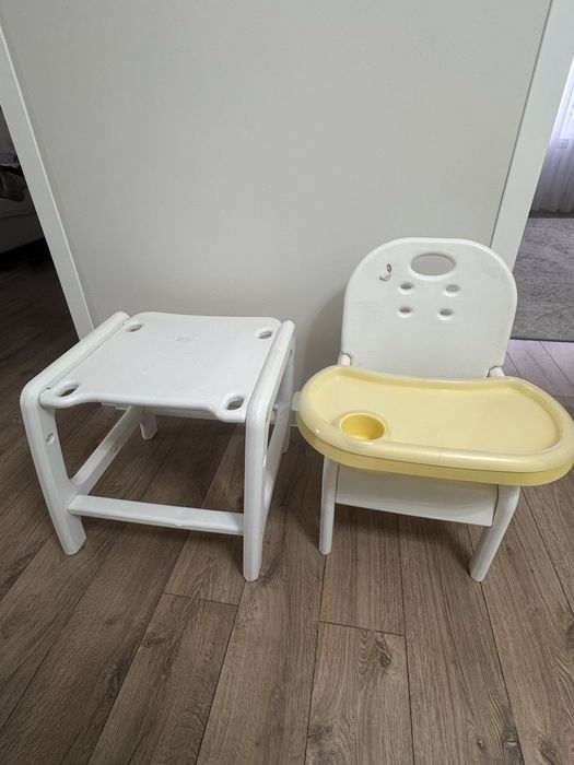 Детский стол для кормления со стулом