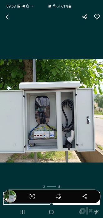 Установка зарядное устройство на электромобил