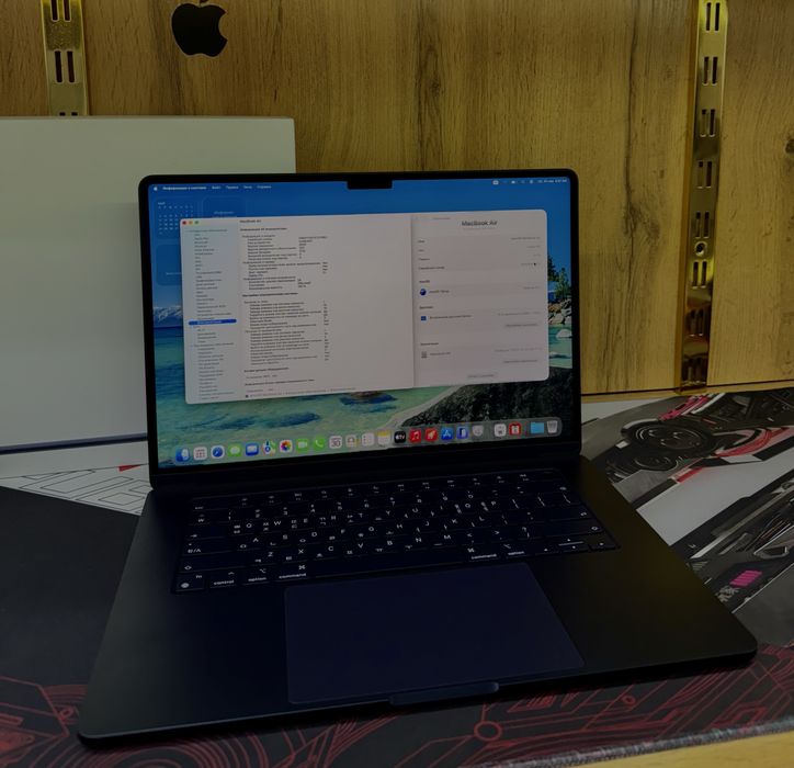Macbook Air M3 15inch 100% Емкость