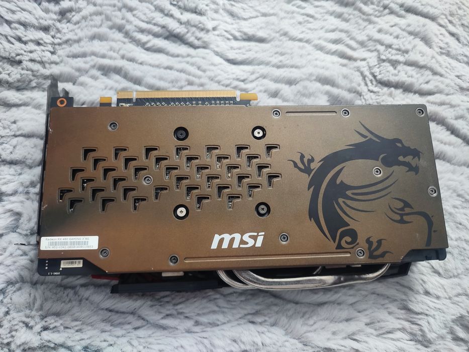 Vând RX 480 msi 8gb