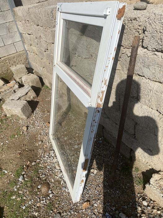 Пластиковые окна+дверь