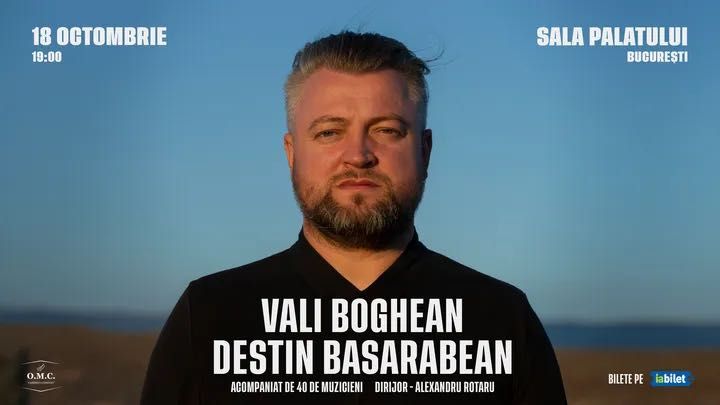 Bilet la concert Vali Boghean