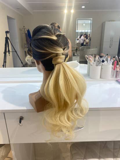 Маникен волос натурально