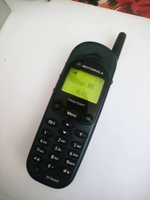 Motorola Timeport ( decodat, impecabil, baterie dubla)