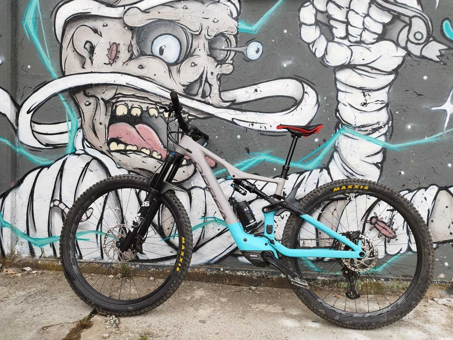 Bicicleta electrica CU ACTE&FACTURA 948km Orbea Rise Marime M FOX 36 motor Shimano