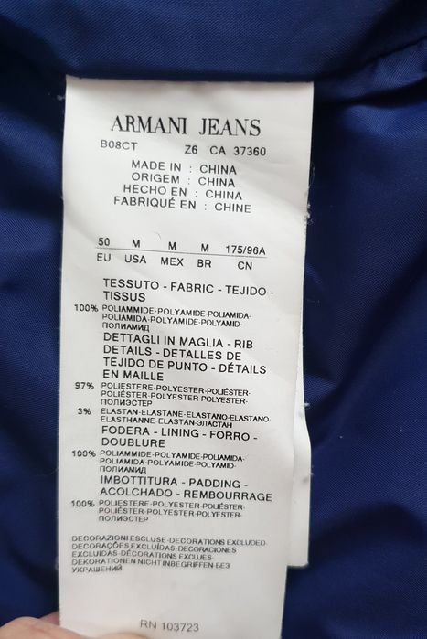 Geacă ARMANI JEANS, de bărbați, marimea M