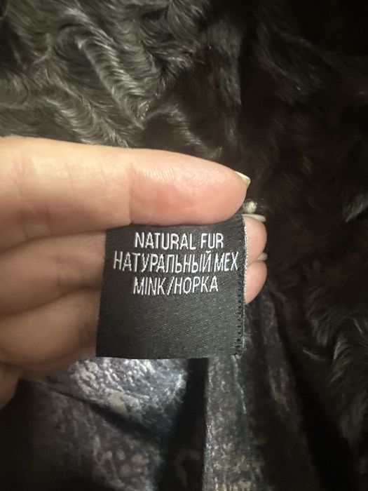 Шуба из норки стриженной