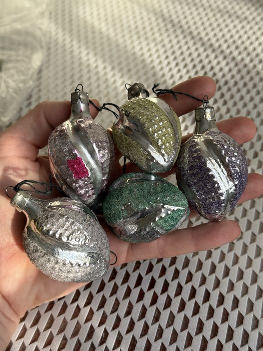 Старые елочные игрушки СССР