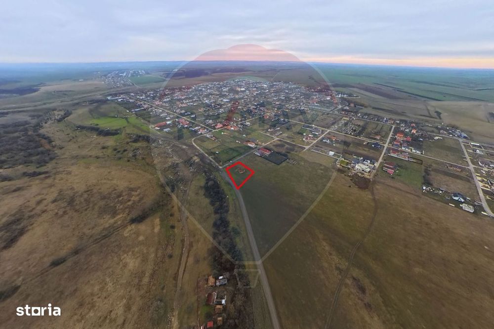 Teren generos cu două fronturi, Frumușeni – zonă în dezvoltare