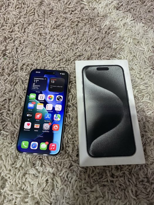 iphone 15 pro на 128g