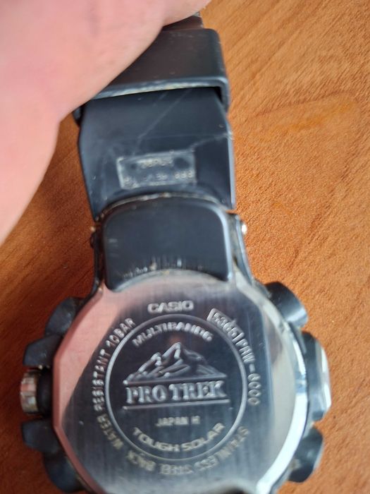 Casio pro trek солар