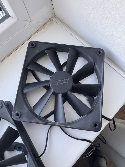 Kit 3 ventilatoare NZXT negre
