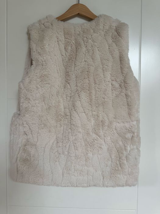 Vesta blana fete, ZARA, 9-10 ani, 140 cm