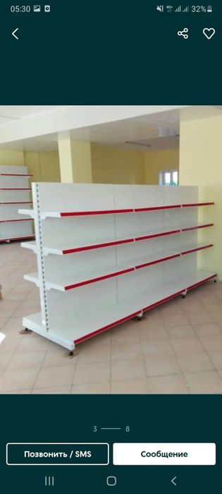 Магазинные полки Стеллажи кассовые хлебные