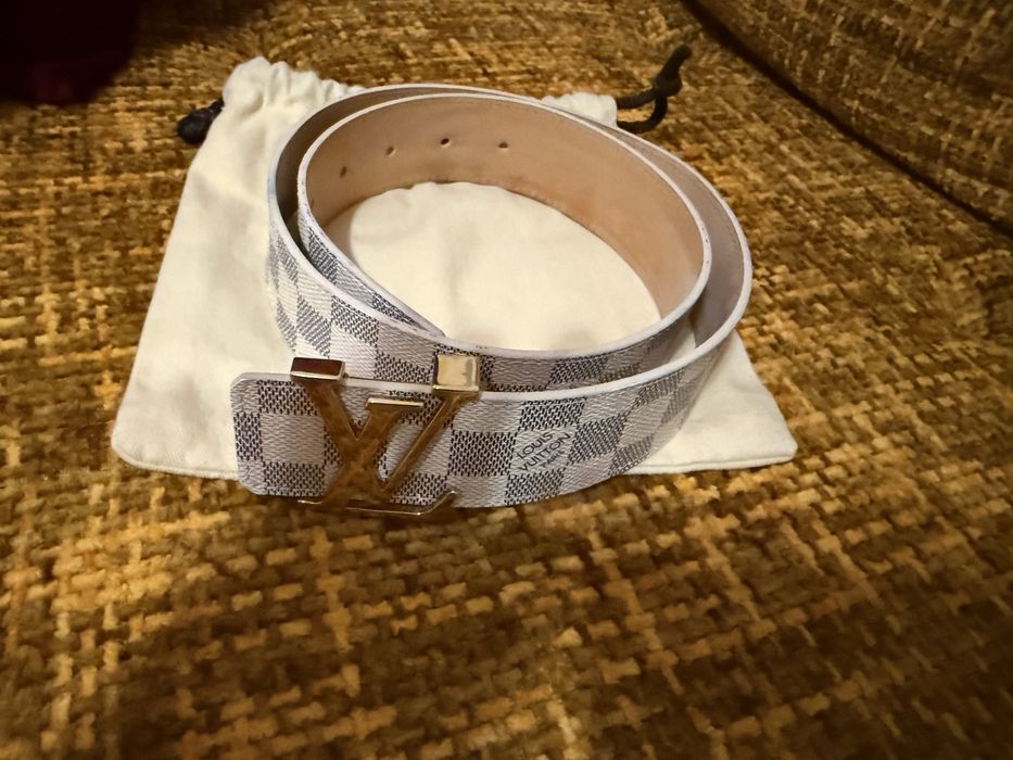 Louis Vuitton Initiales damier azur оригинален дамски колан