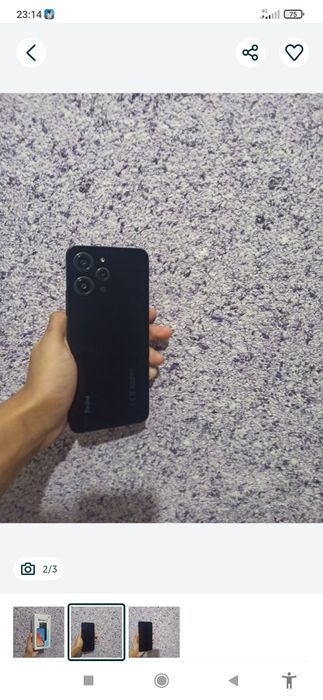 Redmi 12 ayb yoʻq karabka dakemet bor