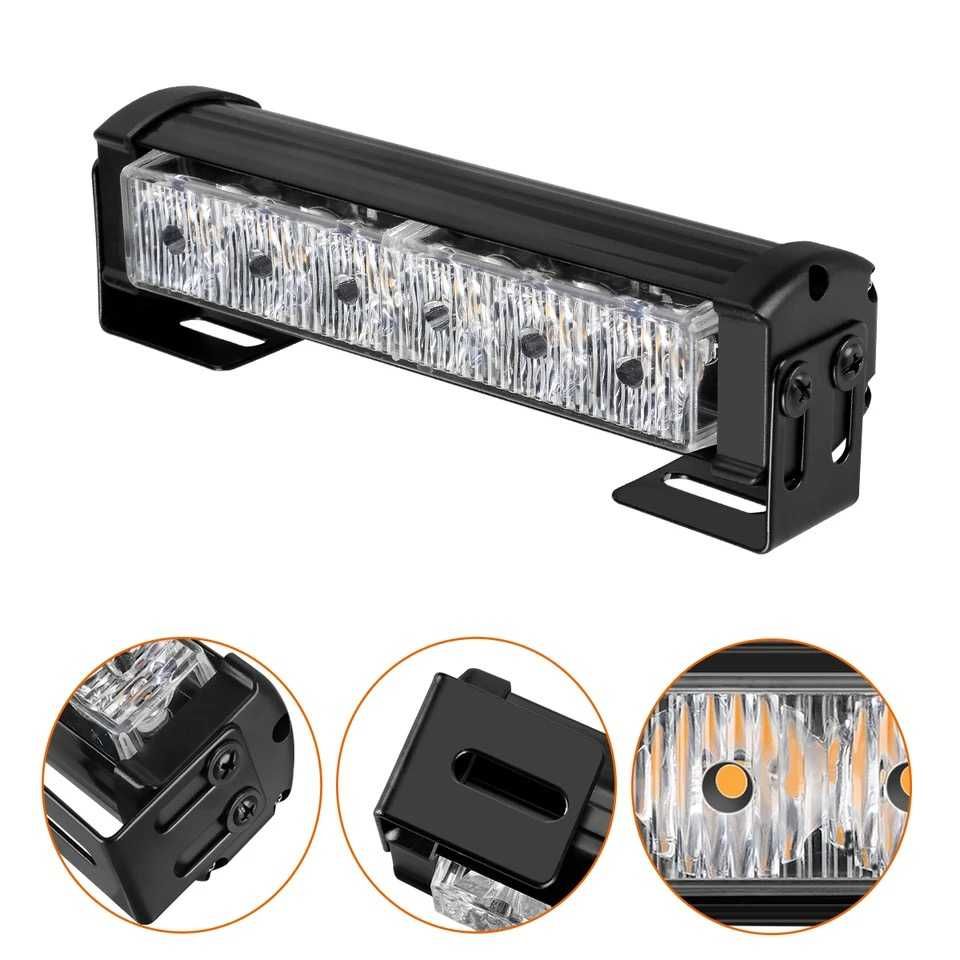 2 Броя 12-24V 72W Аварийни Блиц Светлини с контролер гр. София Обеля 1 ...
