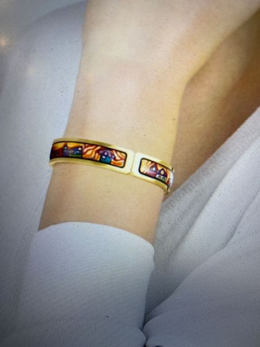 Браслет FREYWILL имперский Хундертвассер, с застежкой