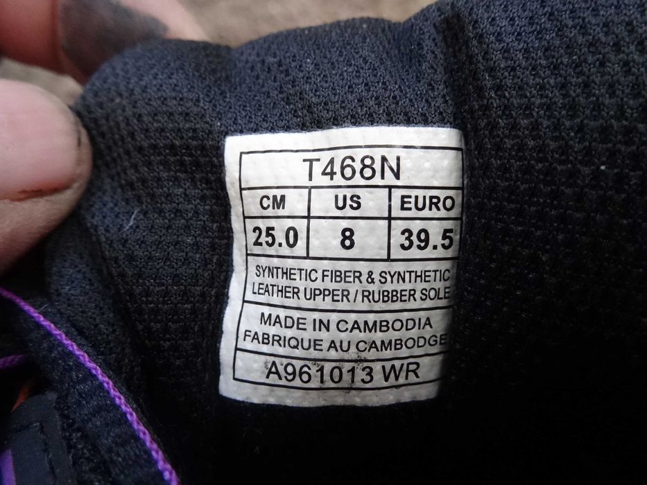 asics 39.5 gel trail tambora 4