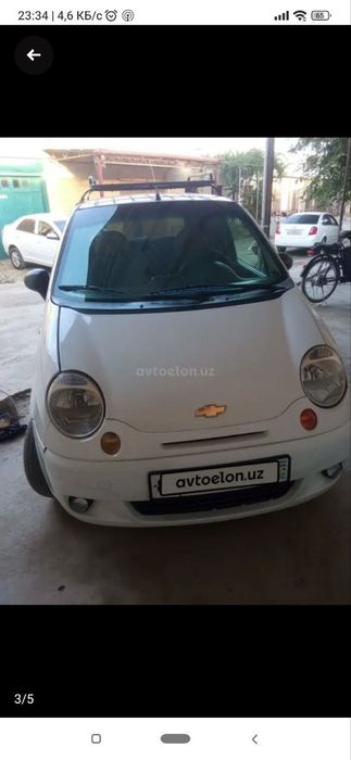 Шевролет матиз сотилади 2009 йиг пробеги Халол 124000 метани бор