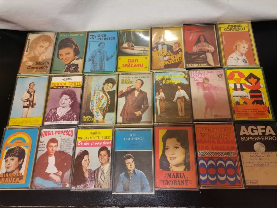 Casete Audio Vechi Electrecord  Originale  de Colectie