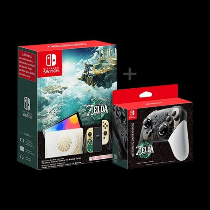 Nintendo switch oled Zelda edition прошитый
