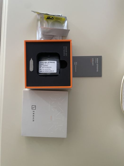 Bluetooth ключ zeekr