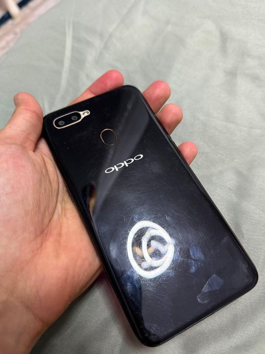 Оппо а5s черный глянец