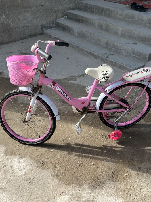 Детский велосипед «Принцесса» (розовый)