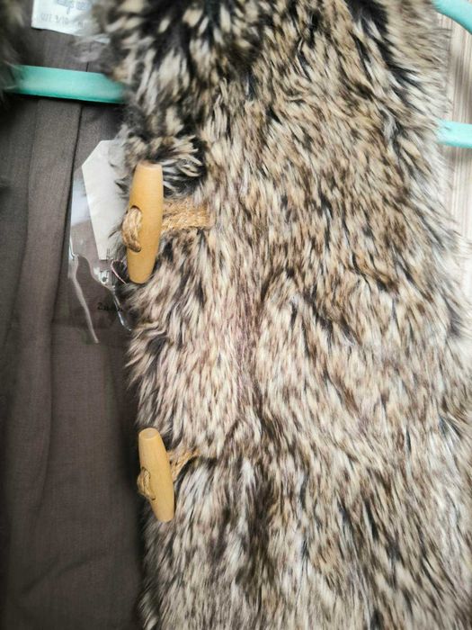 Zara, детски елек Зара, изкуствена кожа косъм - 9-10 г, момиче