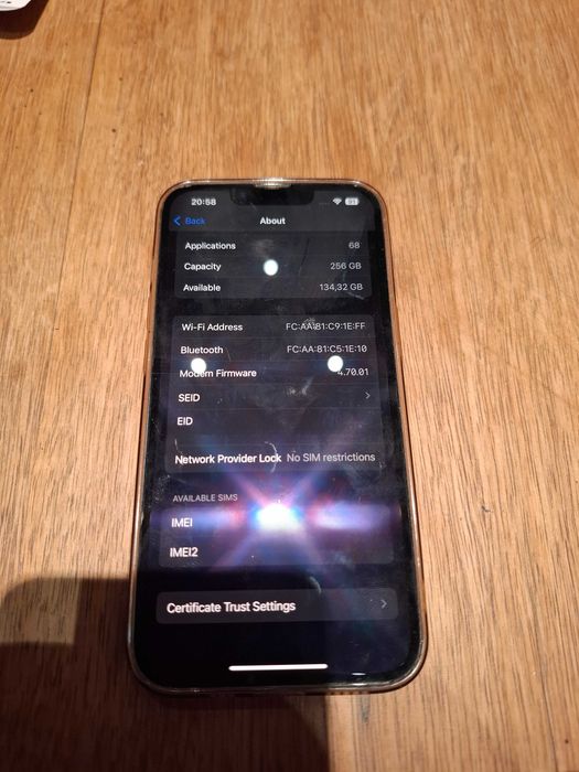 iPhone 13 256gb с кутия