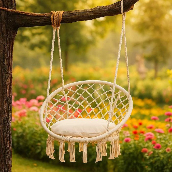 Висяща градинска люлка