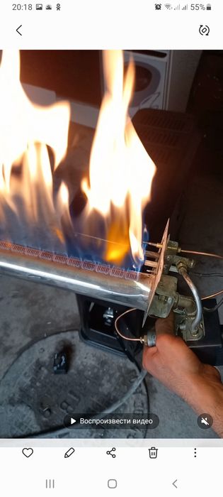 Ремонт ираски печка