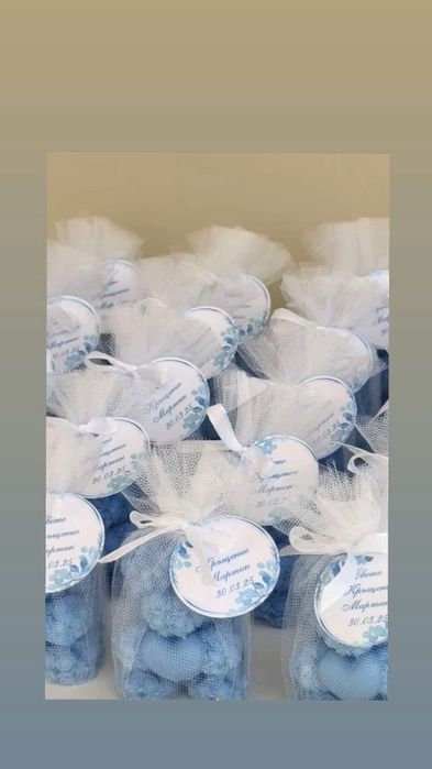 Подараци за абитюренти  от соеви свещички