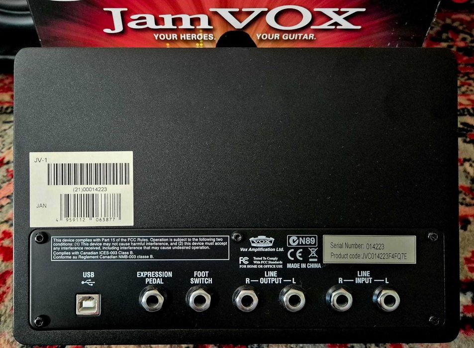 JamVOX Monitor - interfață audio USB – stare foarte bună