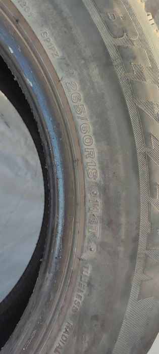 Зимние шины Bridgestone 265/60/18