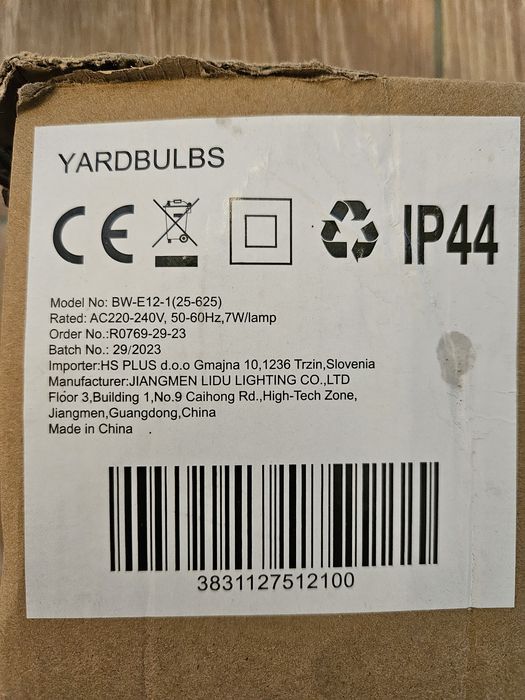Set becuri pentru gradina, Yardbulbs, NOU
