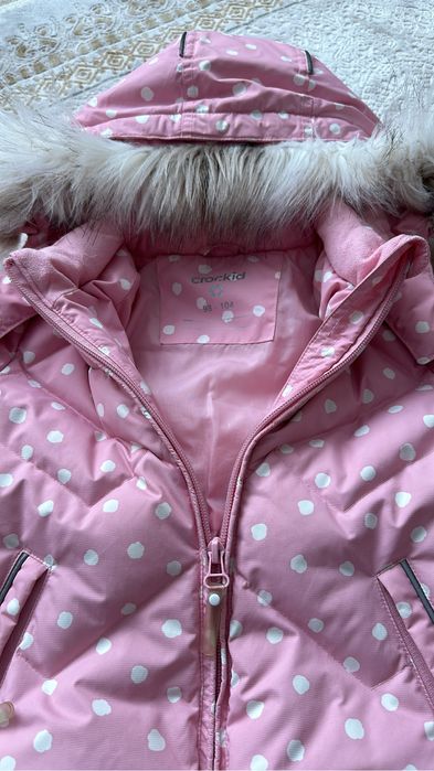 Пуховик  детский на девочку