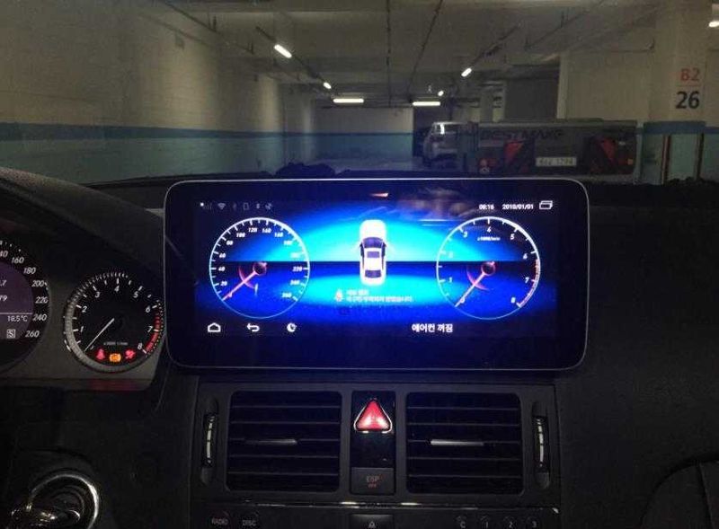 MERCEDES-BENZ C W204 NTG 4.0, 2007-2010  12.3" Андроид Навигация,10107