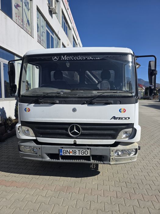 mercedes atego basculabil cu macara  7.5 t